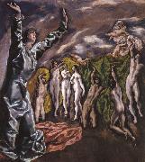 El Greco, The Vision of St John
